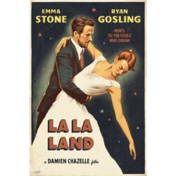 poster la la land vintage 2