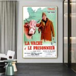 poster la mucca e il prigioniero