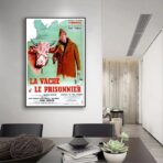 poster la mucca e il prigioniero