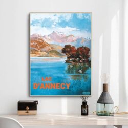 poster lago dannecy