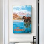 poster lago dannecy