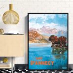 poster lago dannecy