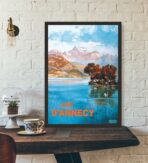 poster lago dannecy