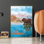 poster lago dannecy