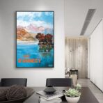 poster lago dannecy