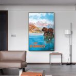 poster lago dannecy