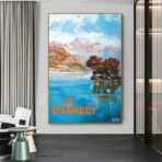 poster lago dannecy