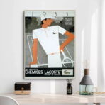poster lacoste vintage