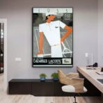 poster lacoste vintage