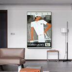 poster lacoste vintage