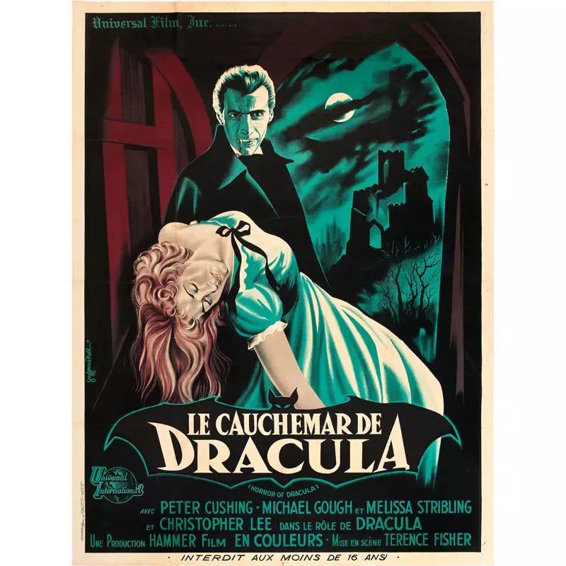 il poster dellincubo di dracula il poster dellincubo di dracula