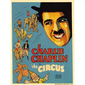 poster il circo chaplin