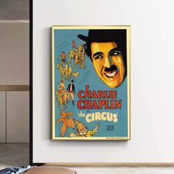 poster il circo chaplin
