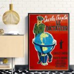 poster il dittatore chaplin