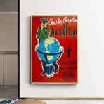 poster il dittatore chaplin