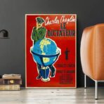 poster il dittatore chaplin