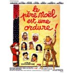 poster babbo natale e spazzatura