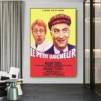 poster la piccola bagnante