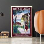 poster le touquet vintage 2