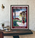 poster le touquet vintage 2