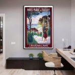 poster le touquet vintage 2