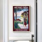 poster le touquet vintage 2