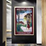 poster le touquet vintage 2