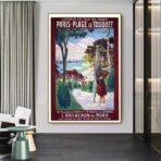 poster le touquet vintage 2