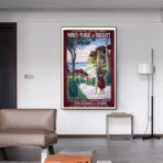 poster le touquet vintage 2