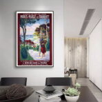 poster le touquet vintage 2