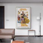poster luomo con la pistola doro