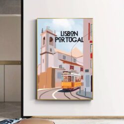 poster lisbona vinage