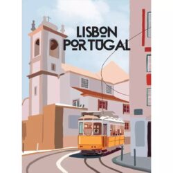 poster lisbona vinage
