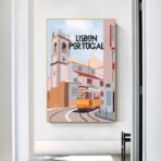 poster lisbona vinage