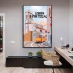 poster lisbona vinage