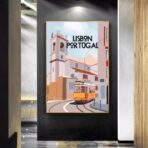 poster lisbona vinage