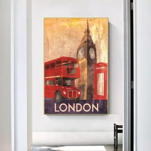 poster vintage londra 1