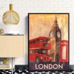 poster vintage londra 1