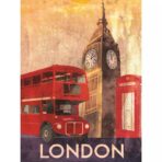 poster vintage londra 1