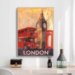 poster vintage londra 1