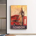 poster vintage londra 1