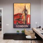 poster vintage londra 1