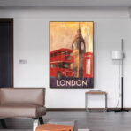 poster vintage londra 1