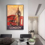 poster vintage londra 1