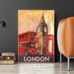 poster vintage londra 1