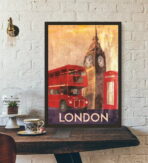 poster vintage londra 1