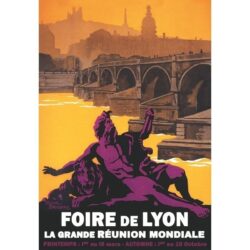 poster lione vintage