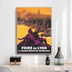 poster lione vintage