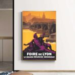 poster lione vintage