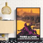 poster lione vintage